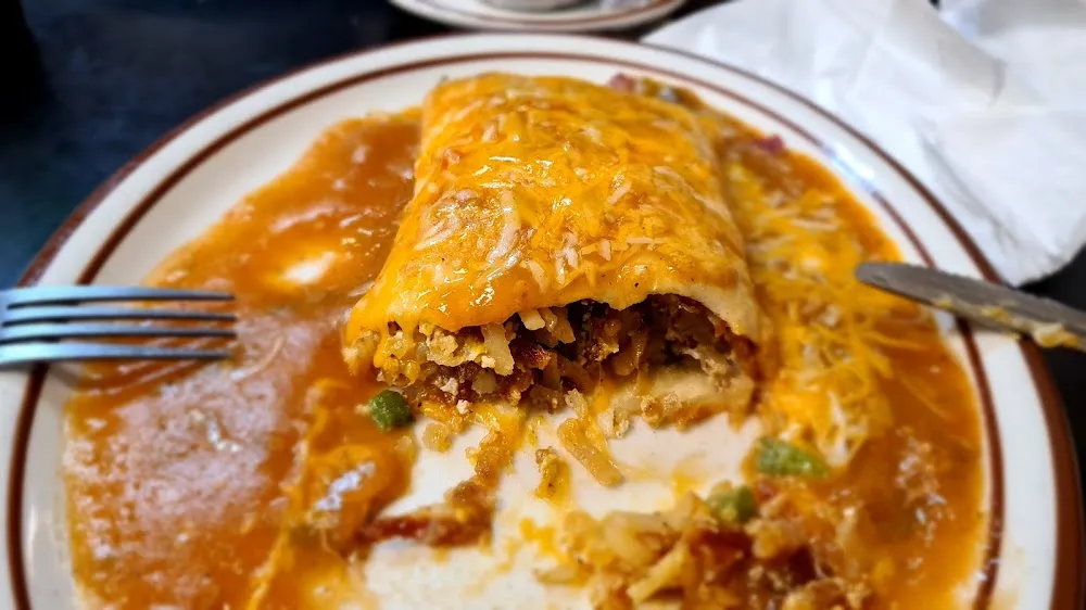 One Smothered Burrito