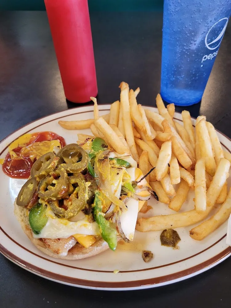 Steak Torta & French Fries